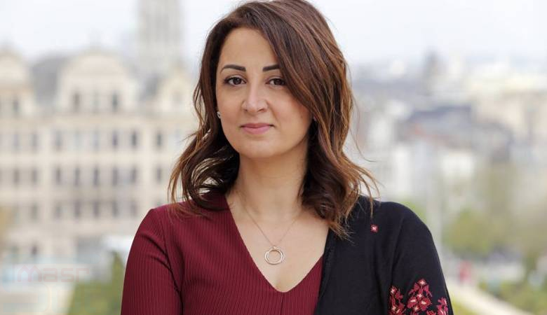 ليلى وافي اول فلسطينية تترشح للبرلمان البلجيكي